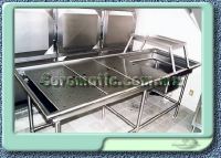 Mesa para autopsia y frigorfico para cuerpos
